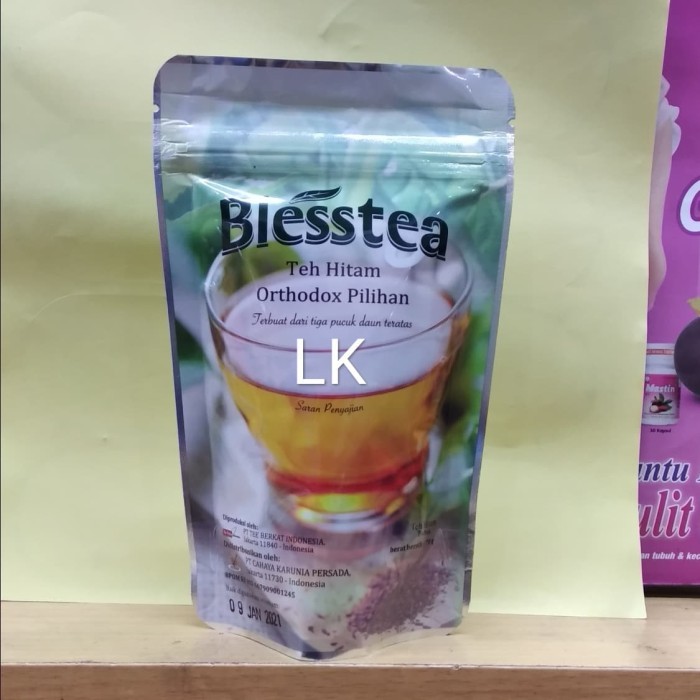 BlessTea Bless Tea Teh Hitam Blesstea 70gram