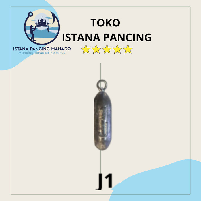 TIMAH J1 - 44 gr/ PEMBERAT UMPAN PANCING