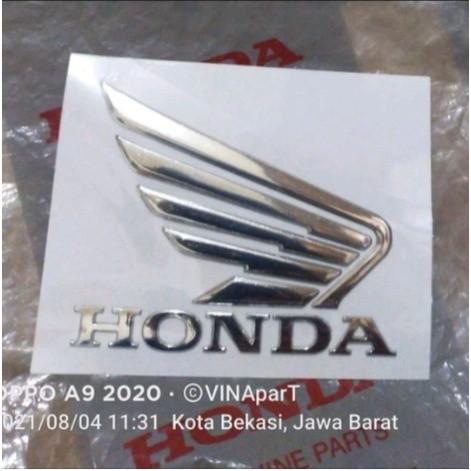 sticker emblem sayap honda vario 150 led old K59 2015 2016 2017 kanan kiri non original Sparepart Mo