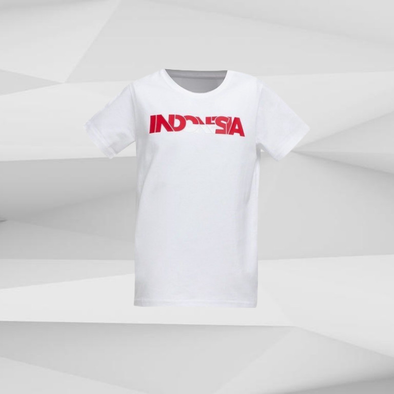 Oversized KAOS  Giordano Junior Indonesia Series Printed Tee Anak Laki-Laki Tshirt Official Merchand