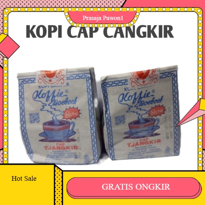 

【PAWON1】 SALE!! kopi cap tjangkir 50 gram