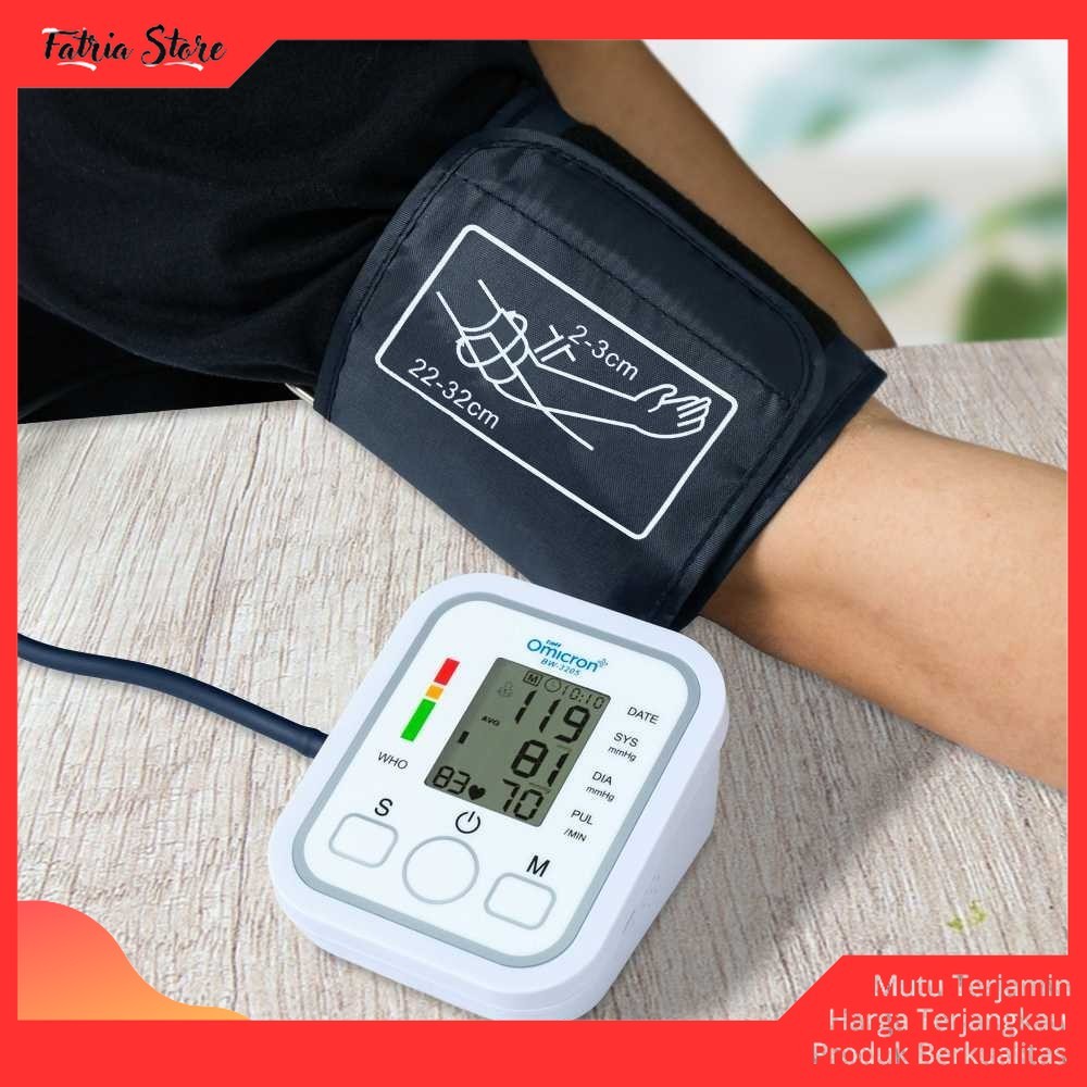 Alat Ukur Tekanan Darah Tensimeter Digital Pengukur Tekanan Darah Akurasi Tinggi - Fatria Store