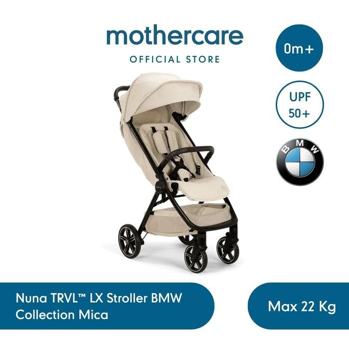 Nuna Trvl Lx Stroller Bmw Collection - Kereta Dorong Lipat Bayi