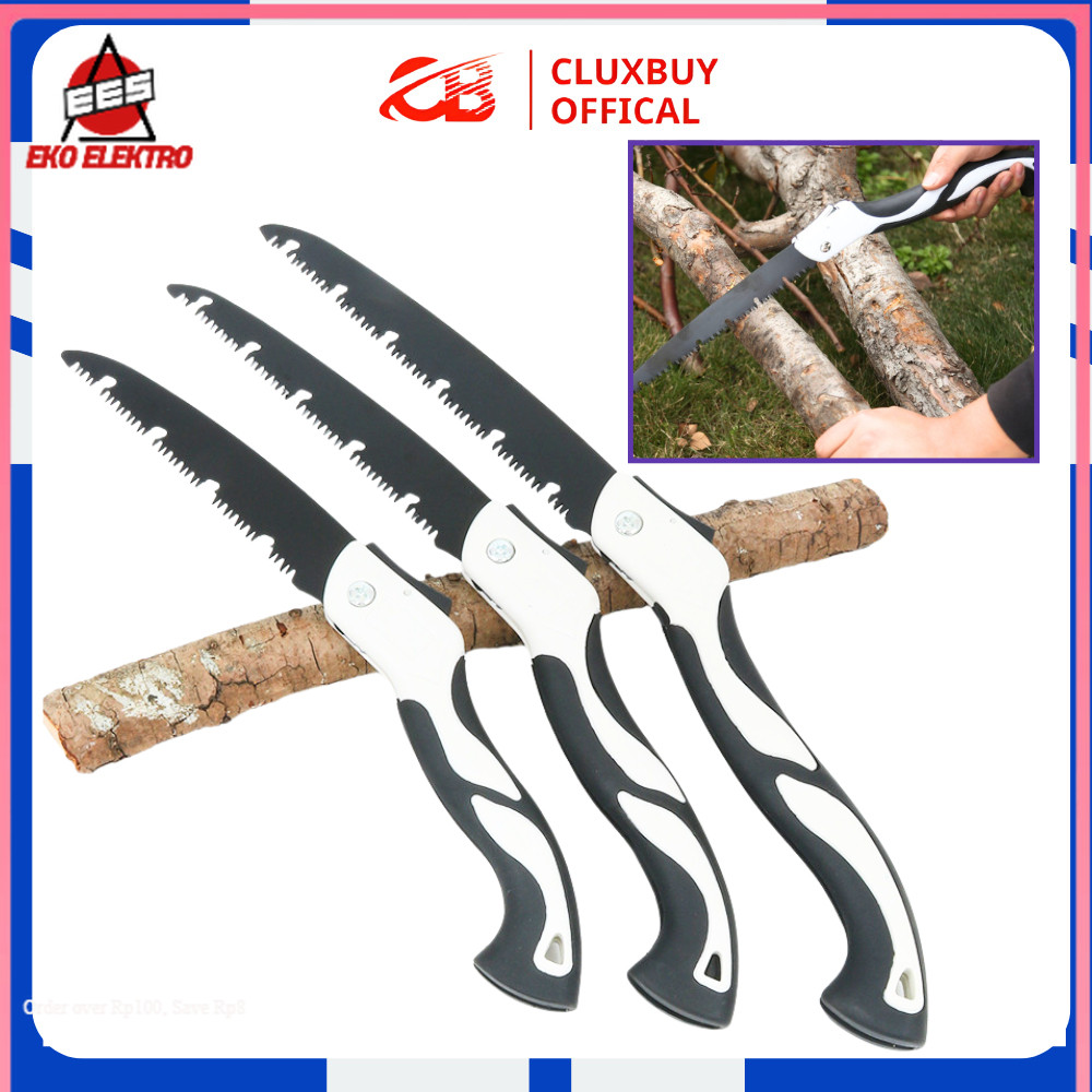 EES - Gergaji kayu, Gergaji lipat kompak, tipe anti karat 30cm, Mata gergaji lipat anti karat 30cm, 