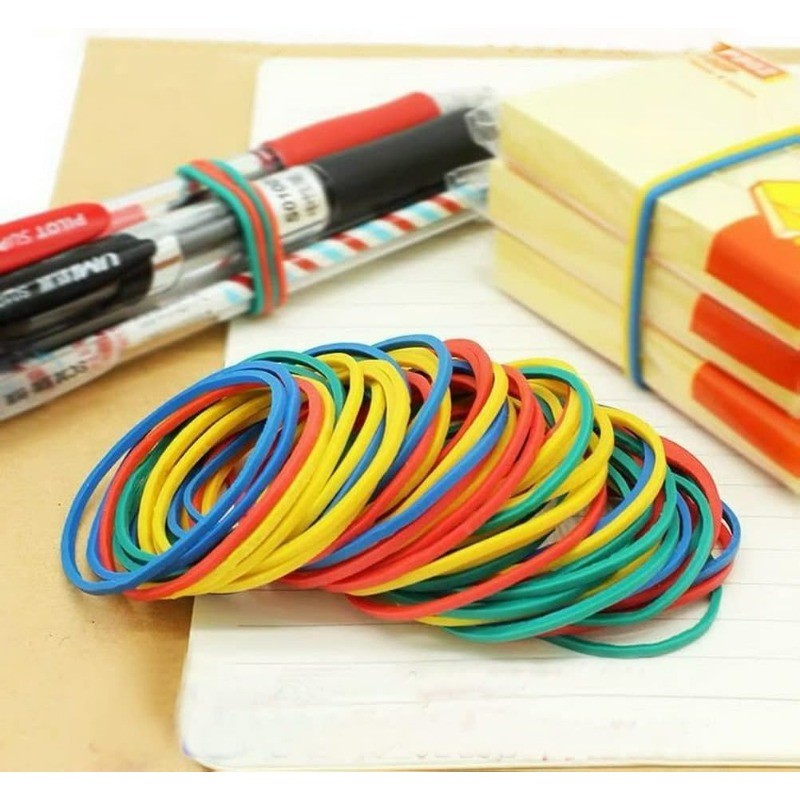 

Strong Elastic Rubber Bands O Rings Rubber Bands Multi-purpose Heavy Duty Rings Home Office School Storage Stationery Supplies