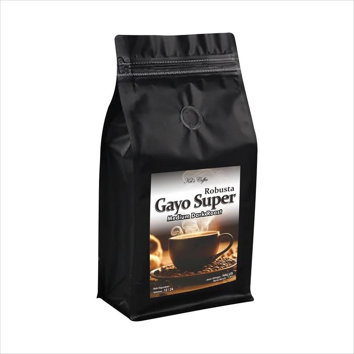 

SALE KELS COFFEE Kopi Robusta Gayo Super 1 KG | Kopi Hitam Fresh Roasted - HALUSTERLARIS