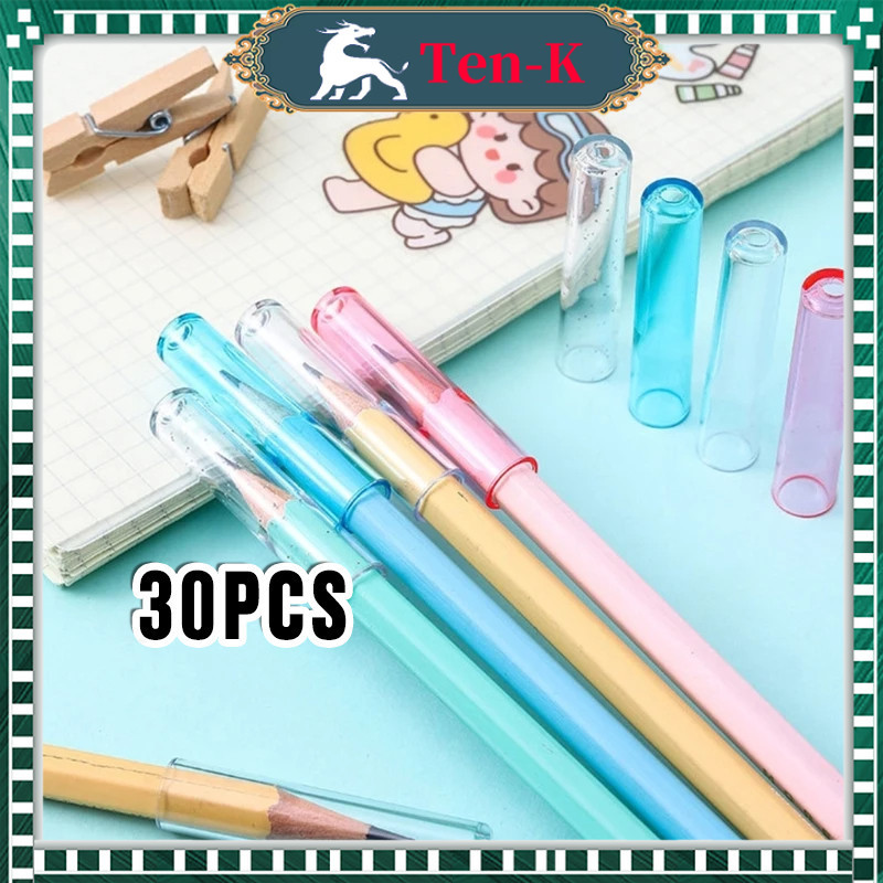 

30 Pcs Pencil Protection Cover / Penutup Pensil / Pencil Cap