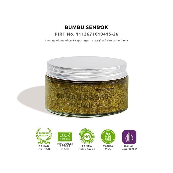 

BUMBU SENDOK Bumbu Dasar Hijau 200g 2608