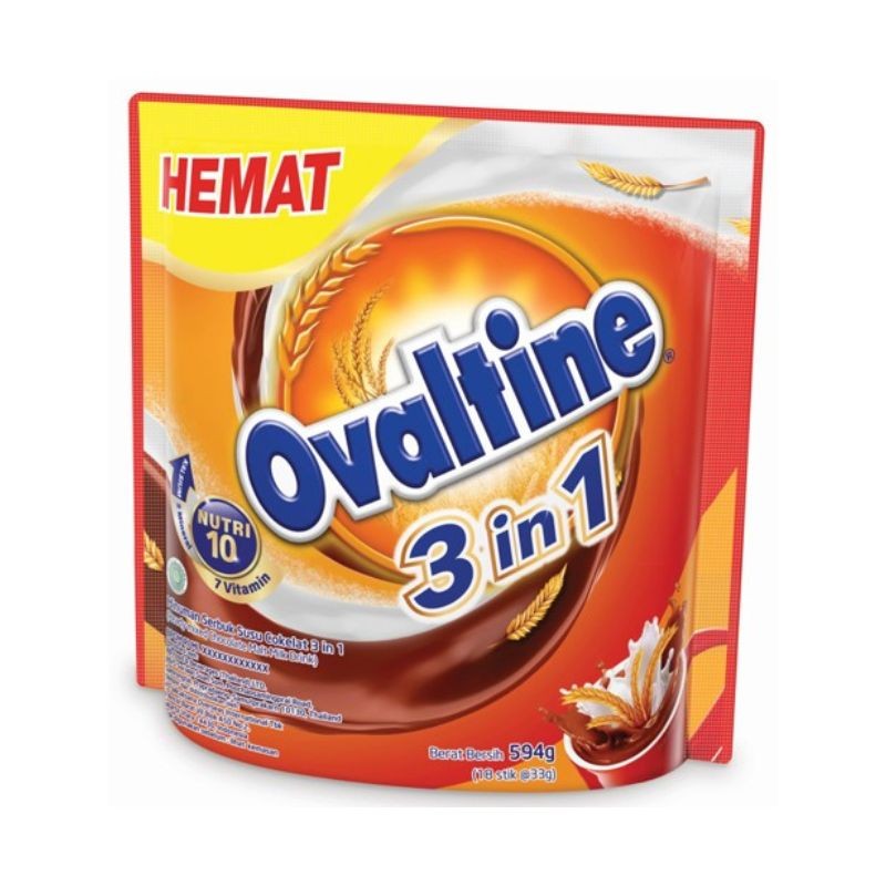 

OVALTINE 3 IN 1 BAG 18'S