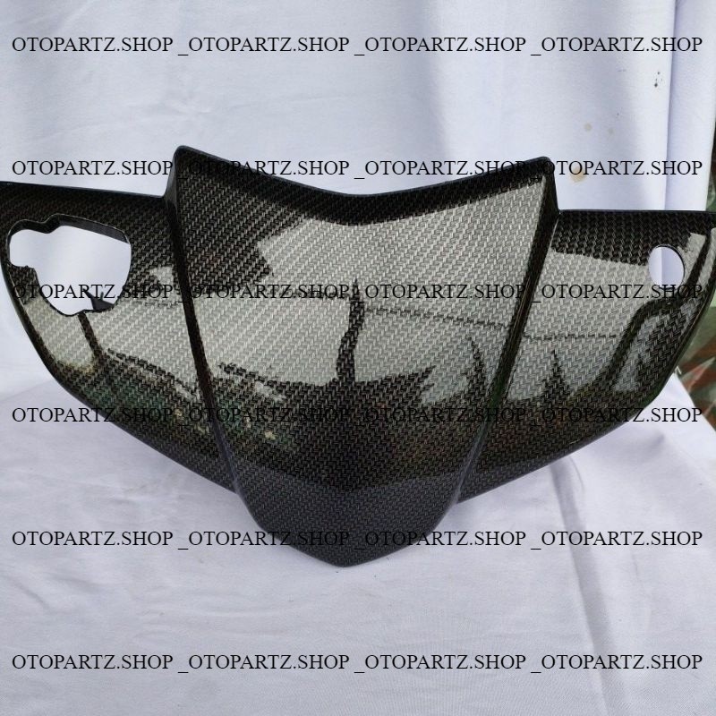 Batok depan vario lama old carbon celup wtp motif kevlar