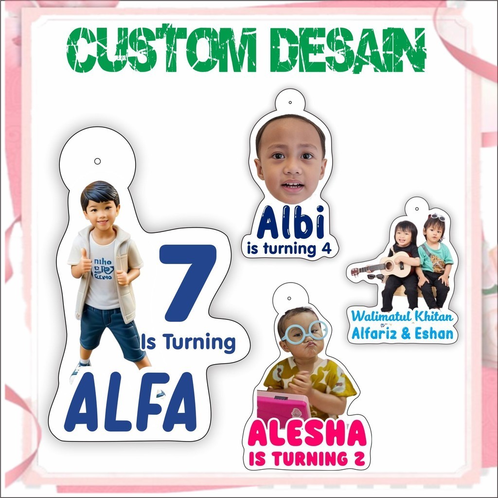 

Cetak Hang Tag Ultah Eksklusif Custom Nama Anak Isi 20 pcs ISKSTORE