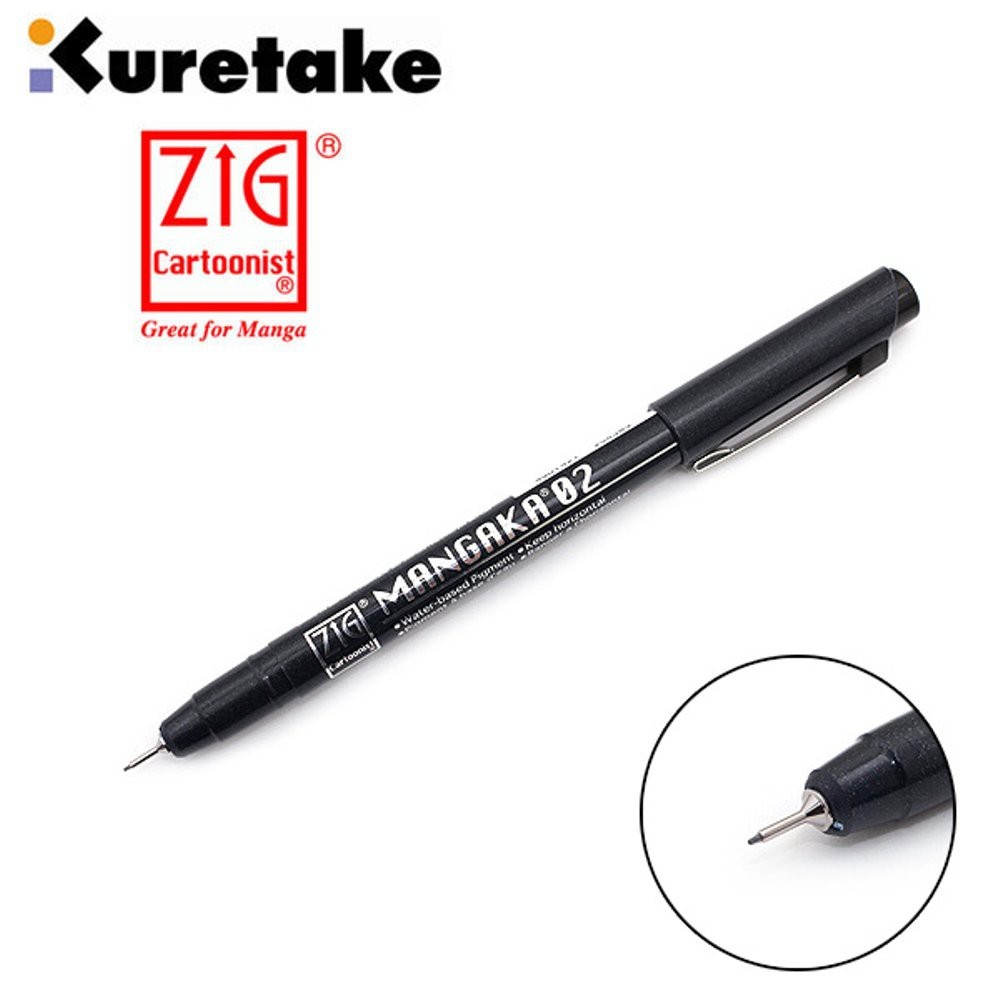 

ZIG DRAWING PEN MANGAKA 0.2MM (CNM-02)