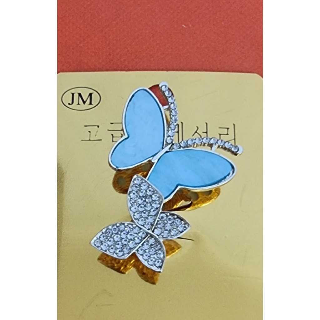 Bros Motif Kupu-Kupu Akrilik - Bros Dada Terbaru - Bros Dada Korea - Aksesoris Hijab - Aksesoris Tam