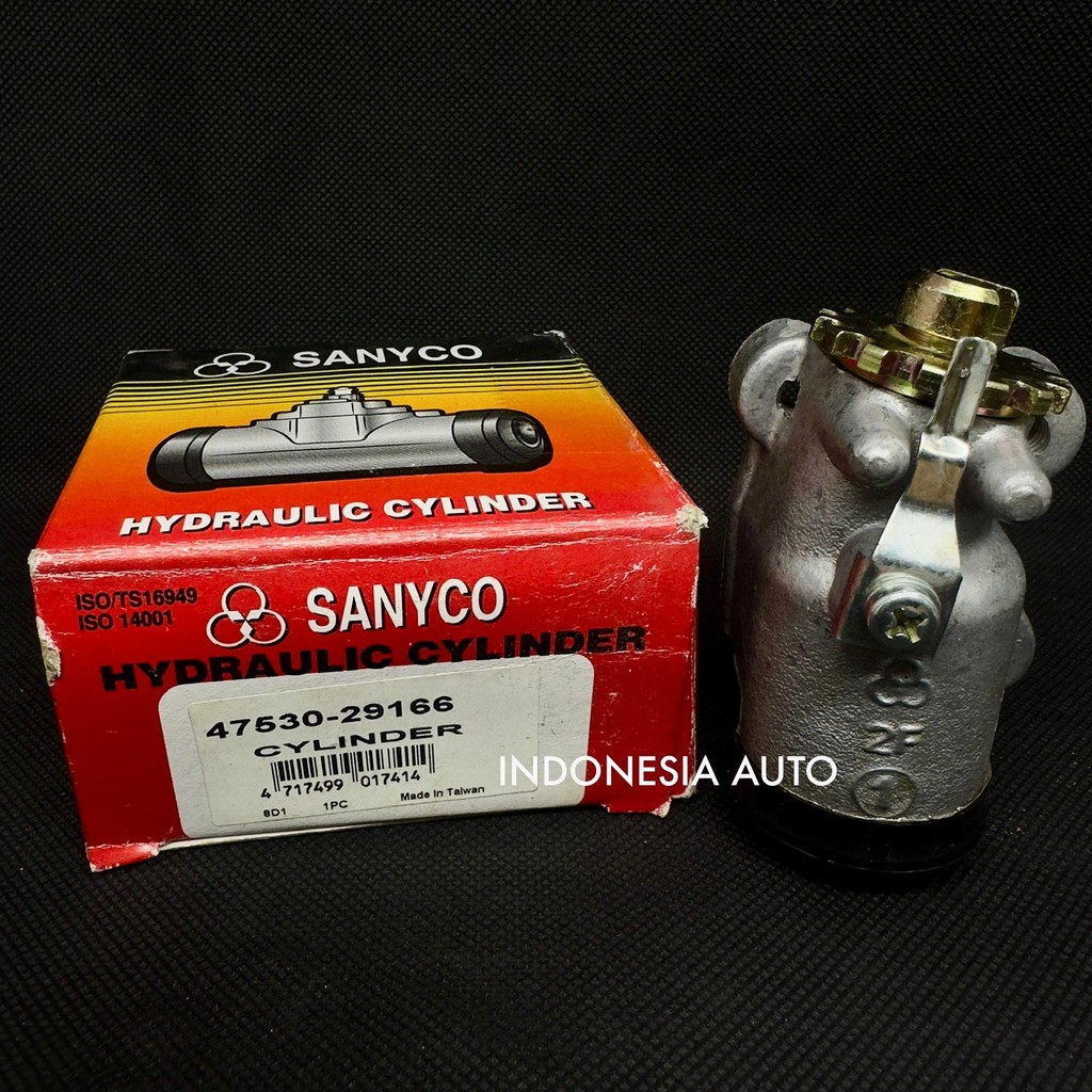 SANYCO KIJANG KF20 WHEEL CYLINDER MASTER REM BAWAH (DEPAN KIRI / FRONT LEFT) 47530-29166