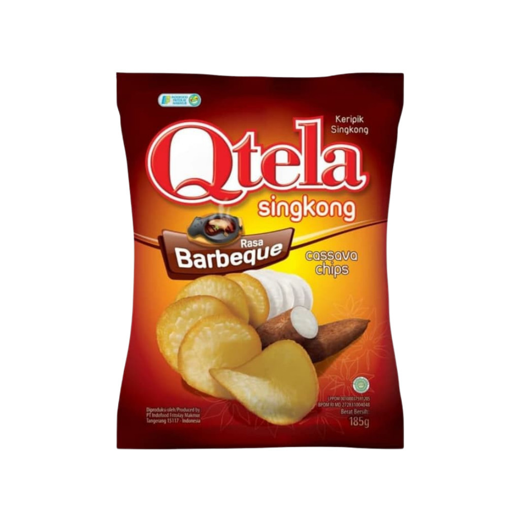 

Qtela rasa Barbeque dan sapi panggang 1pack isi 10pcs