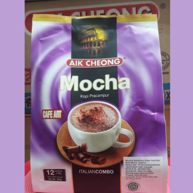 

AIK CHEONG AIKCHEONG COFFEE MOCHA ITALIAN COMBO CAFE ART
