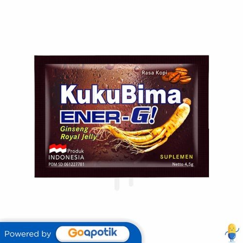 

Kukubima Ener-G Kopi 4.5 Gram Sachet