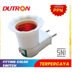 Fitting Colok Saklar L / Fitting Colok Switch / Fitting Lampu Tidur