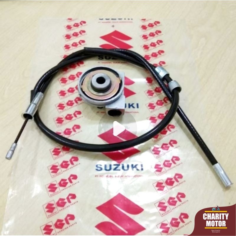 PAKET KABEL SPEEDOMETER SMASH SPIN SHOGUN 110 125 ARASHI TORNADO SATRIA 2TAK RU HIU + GEARBOX KILOME