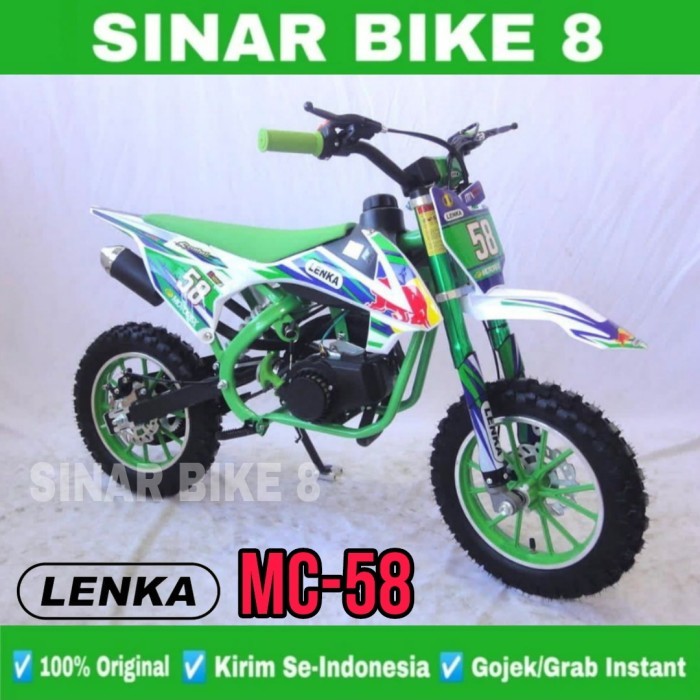 Mini Trail LENKA MC-58 / Motor Bensin Anak usia 8-12 thn