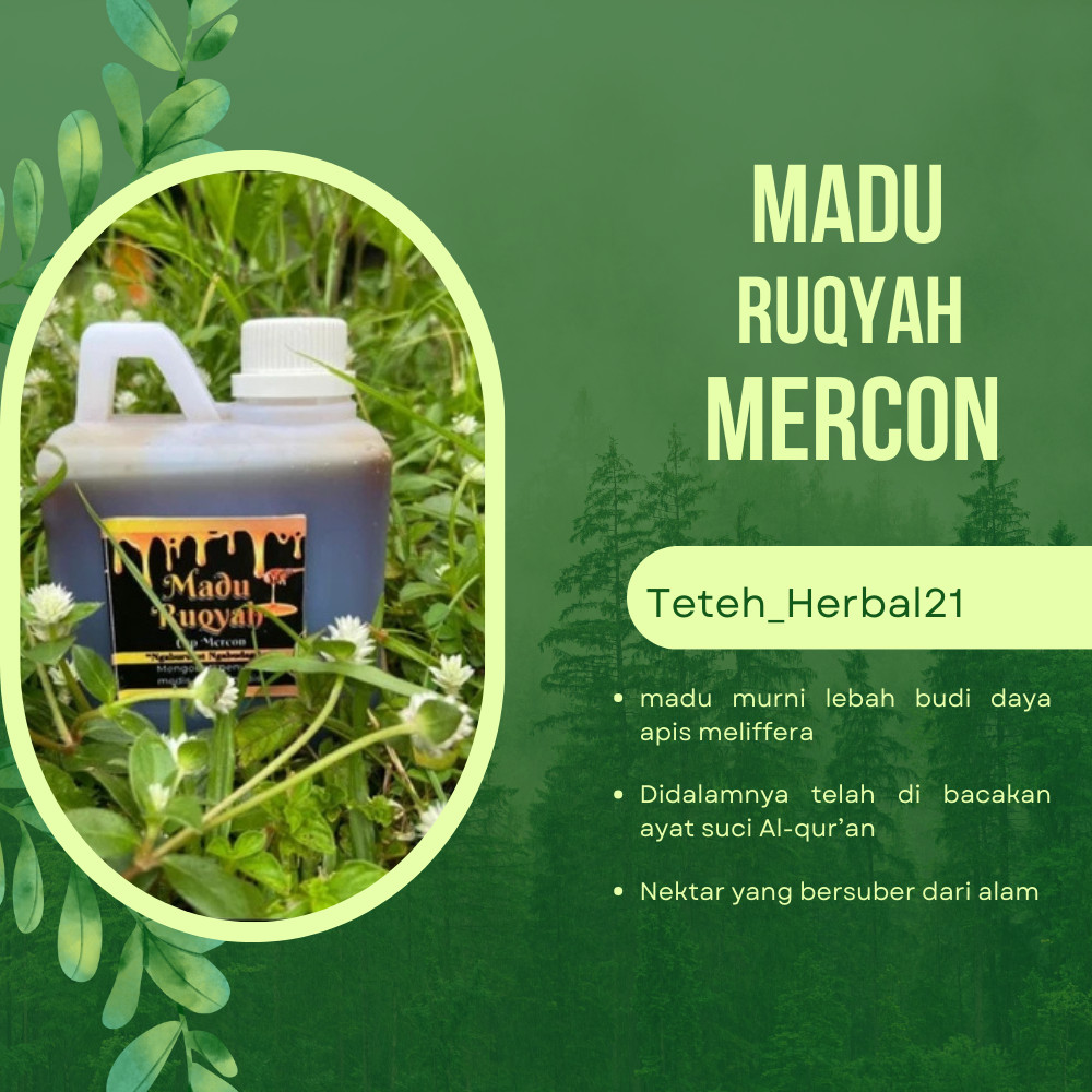 

Madu Rukiyah Ki mercon 500ml