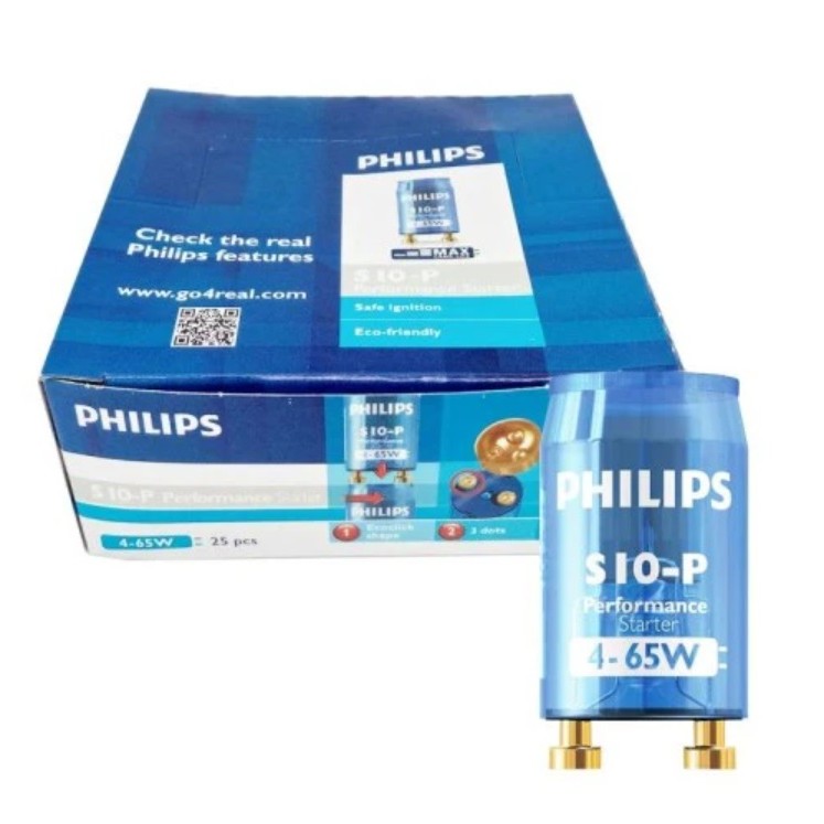 Starter Listrik Neon Philips S10 Sekring Lampu TL
