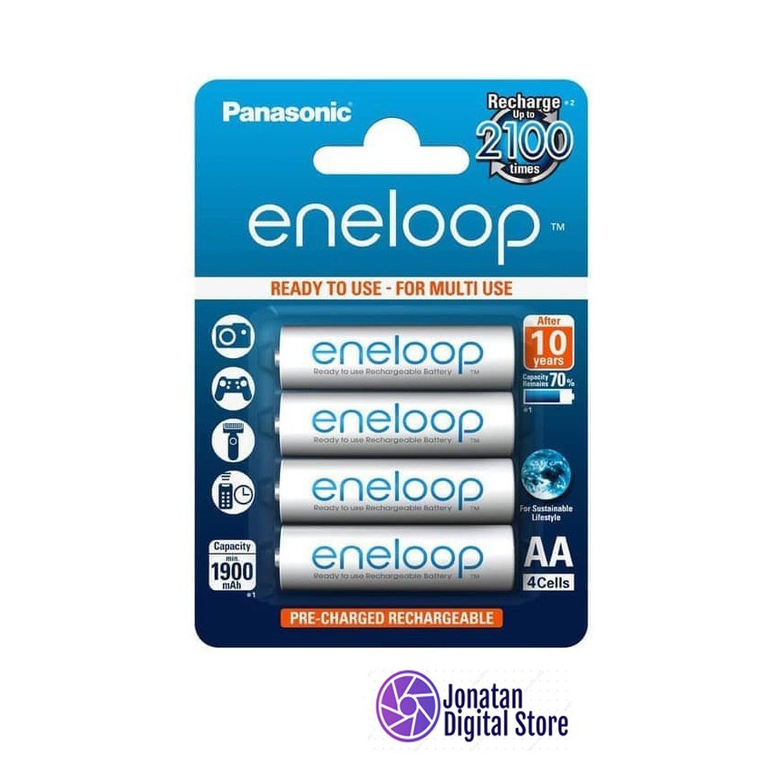 Baterai Panasonic Eneloop AA isi 4