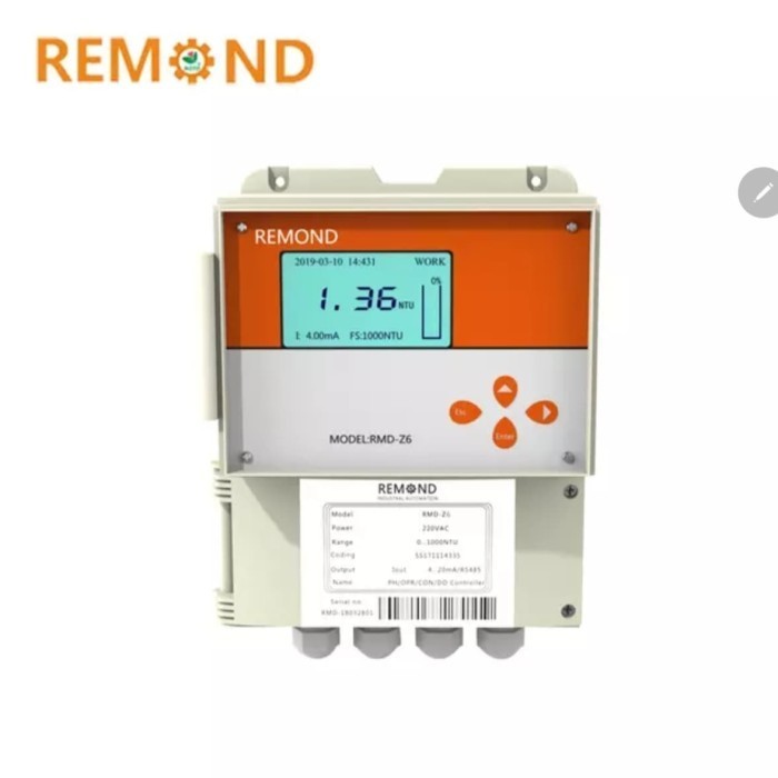 Online turbidity controller turbidity meter with sensor 400 NTU