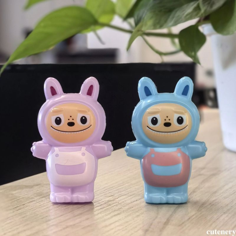 Dekorasi kue labubu / Topper Labubu / Ttopper Kue / Topper Cake / Topper Karakter Labubu cutenery