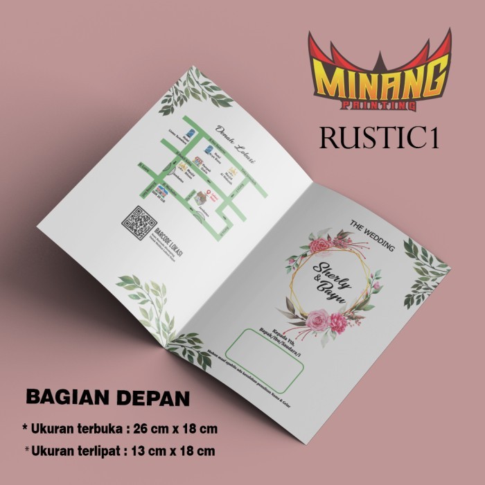 CETAK Undangan Pernikahan Unik, Simpel, Elegan, Mewah, Undangan nikah