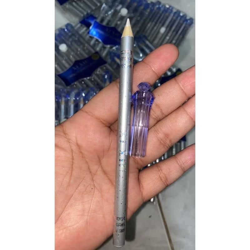 Makeup mata eyeliner pensil silver xiuxiu