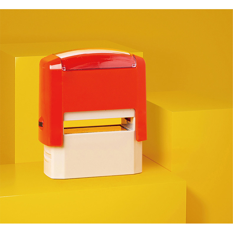 

DIY Custom Self Inking Rubber Stamp with up to 2 Lines of Custom TextLaser Engraved Rubber Seal Stamp