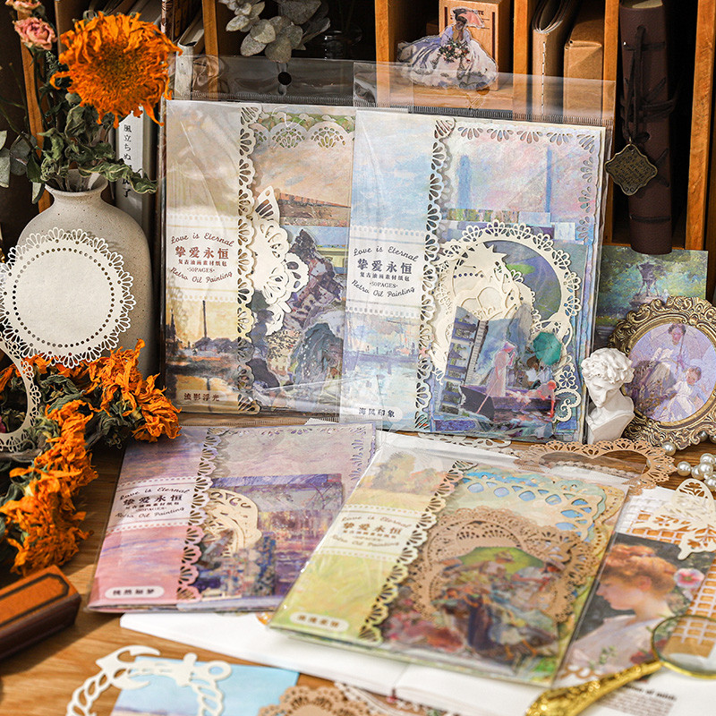 

8PCS/LOT Love is eternal Series series retro decorative paper memo pad