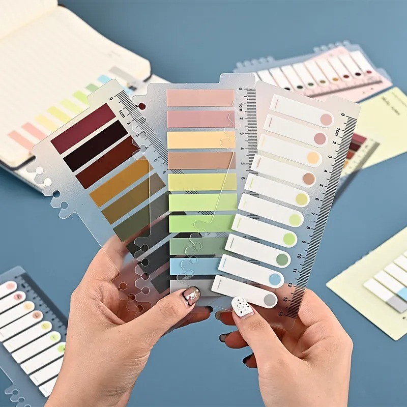 

Sheets Colorful Sticky Notes Memo Pad Self Adhesive Label Note Bookmarks Notepad School Office Stationery Supplies