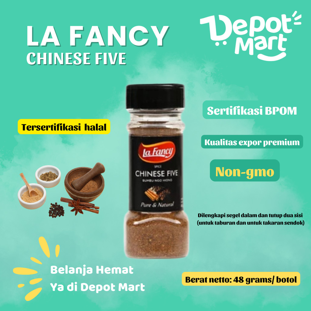 

La Fancy Foods Bumbu Ngo Hiong Chinese Five Spice 48g