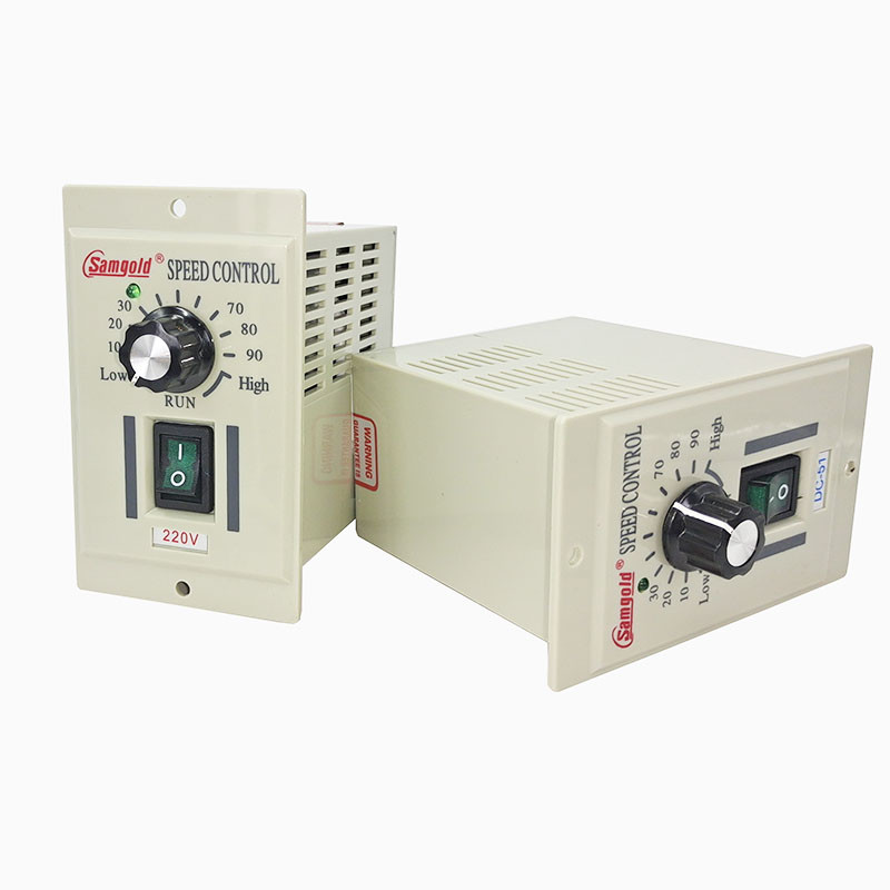 DC motor speed controller DC-51 controller input AC220V permanent magnet brush motor output 24V90V11