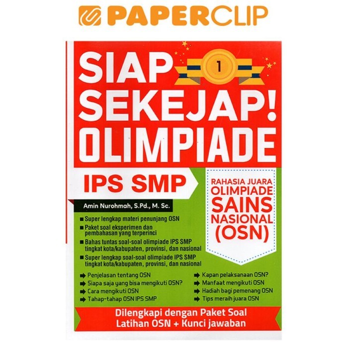 SIAP SEKEJAP OLIMPIADE IPS SMP