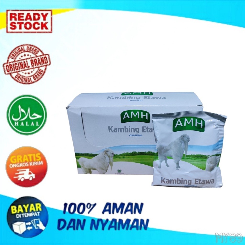 

Susu Kambing Etawa AMH ORIGINAL / PUTIH