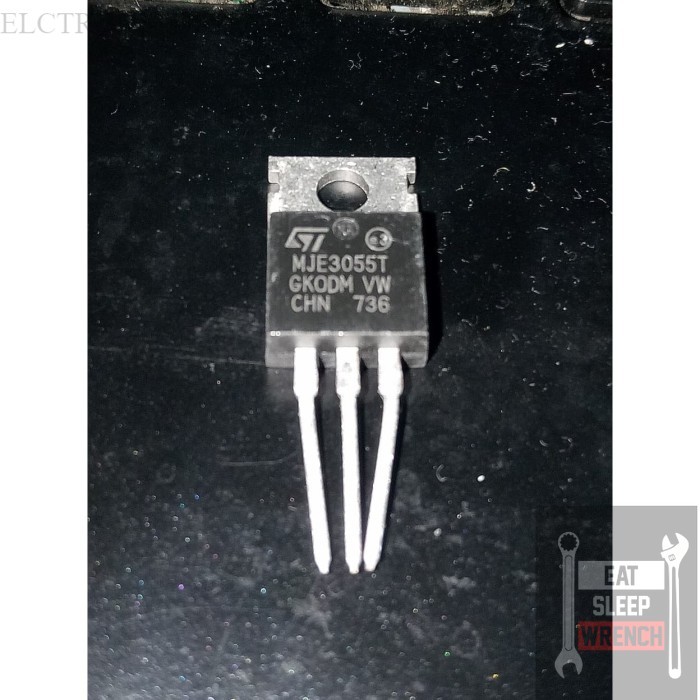 MJE3055T MJE3055 NPN Transistor 10A 60V IC  Transistor dan mosfet
