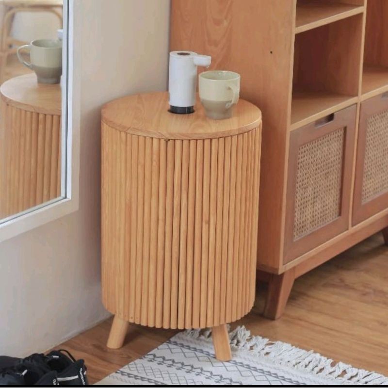 Rak Galon Kayu Jati Solid – Tempat Penyimpanan Galon Estetik Minimalis Kokoh