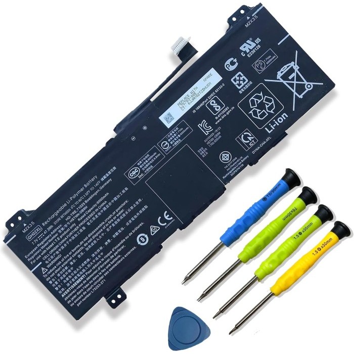 GH02XL HP Laptop Battery Replacement for HP Chromebook 11A G8 11 G8 14 G6 Chromebook X360 11 G3 NA00