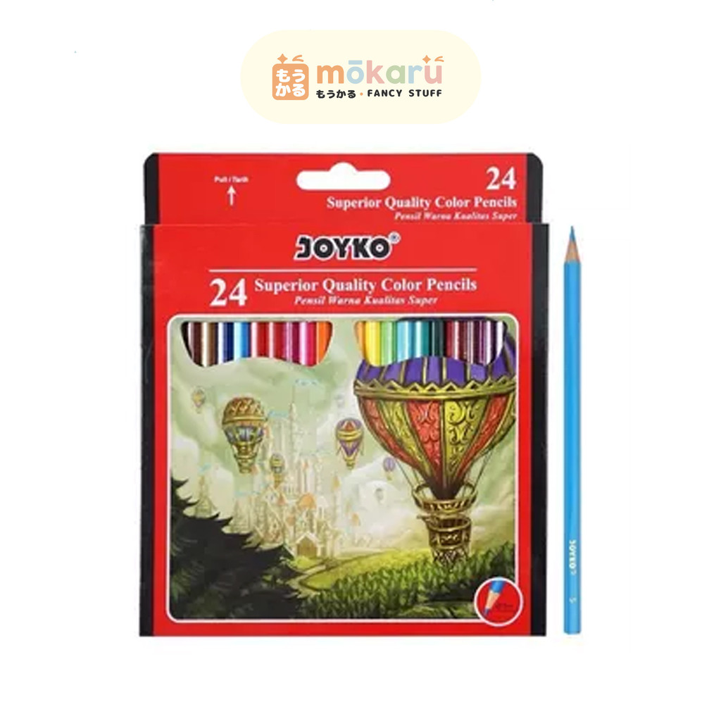 

Joyko Pensil Warna CP 101 24 Warna