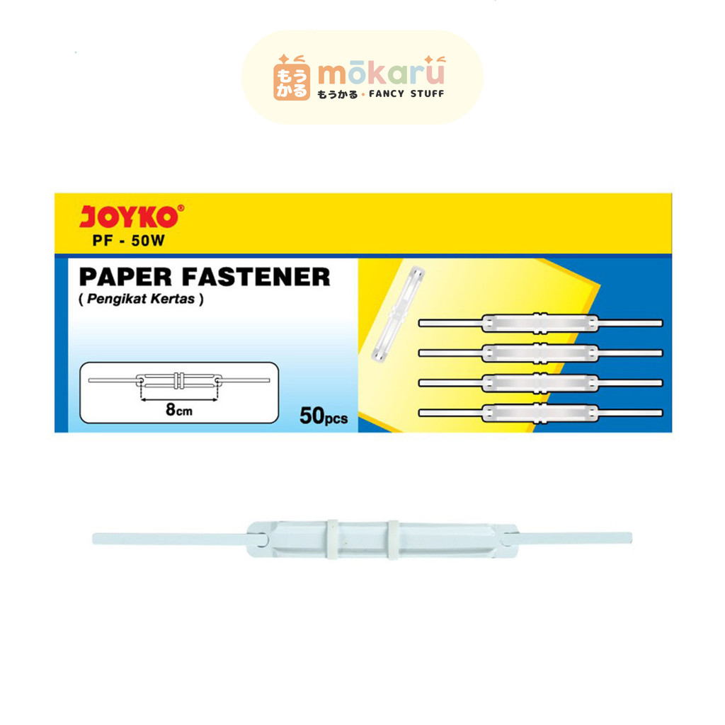 

Joyko Paper Fastener PF-50W Pengikat Kertas Murah