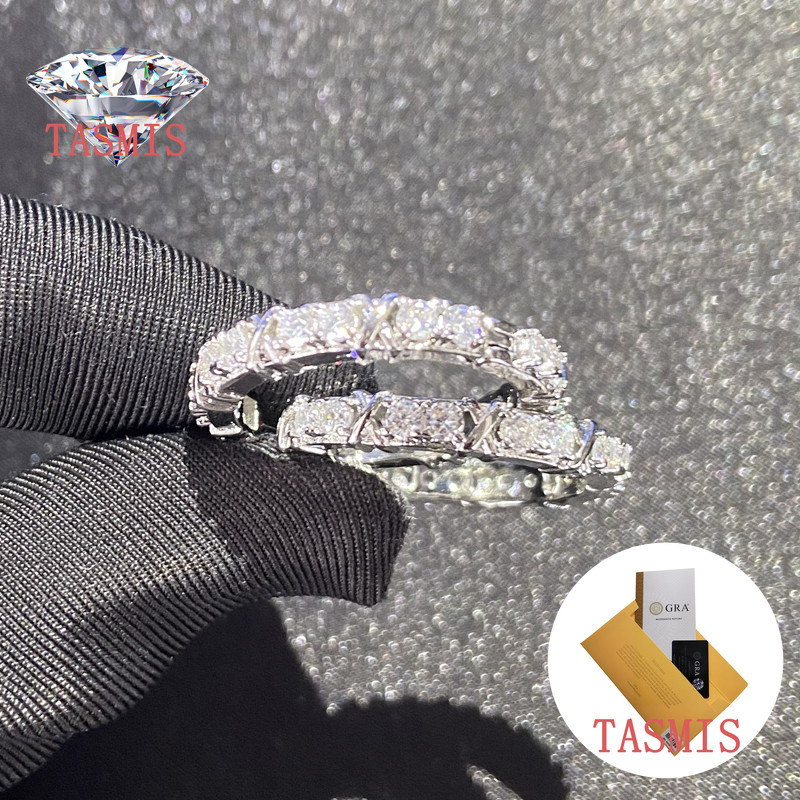 TASMIS Huruf X Bertatahkan Berlian Bulat Lingkaran Besar Anting-anting Perak Indah Wanita