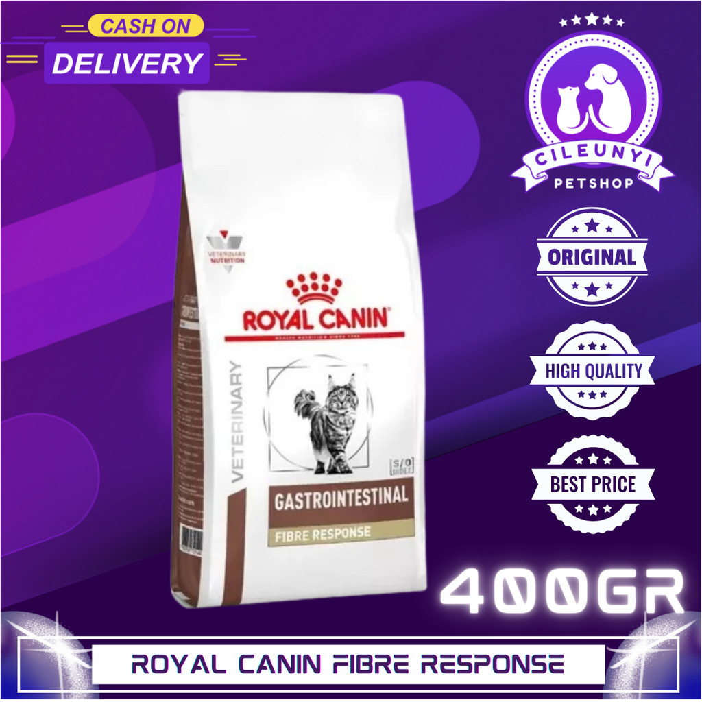 Royal Canin Vet Fibre Response Cat 400gr Gastrointestinal Fibre Response 400gr