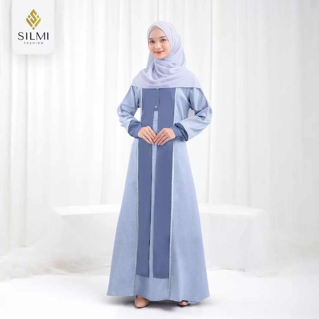Sarimbit Sabrina Gamis Dewasa Silmi Fashion Dress Terkini by Silmi