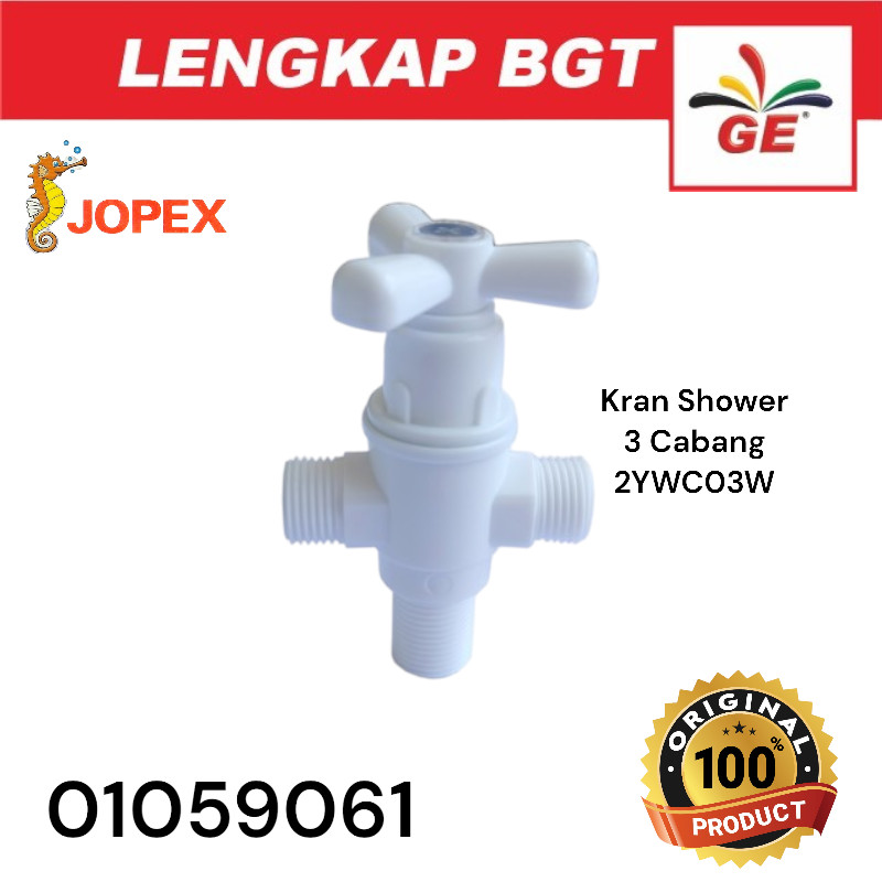 Kran Shower Cabang 3 Jopex 2YWC03W / Kran Shower Jopex - 01059061