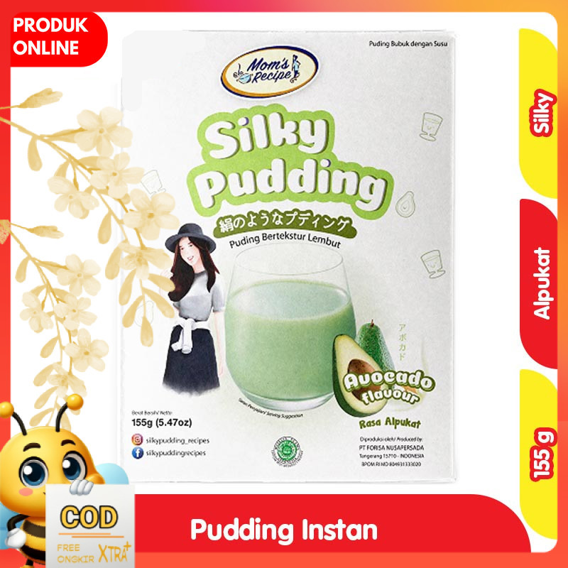 

Mom's Recipe Silky Pudding Instan Alpukat 155 g