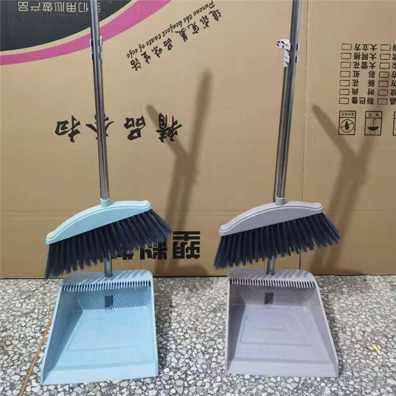 (MGS) Sapu Pengki set pink biru Alat Pembersih Debu | Broom Set Dustpan Set Sapu Pengki Alat Pembers