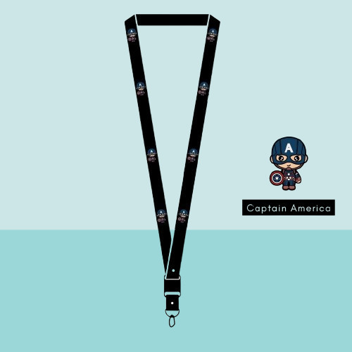 

TALI LANYARD CAPTAIN AMERICA MARVEL - TALI ID CARD CAPTAIN AMERICA SUPERHERO GANTUNGAN KUNCI GANTUNGAN FLASHDISK GANTUNGAN NAMETAG TALI LANYARD BEST SELLER COD